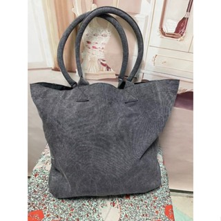 2022 New Women Bags Cotton Maro Logo-print Khaki/charcoal Grey/ Grape Purple Tote Bag Women Handbagl