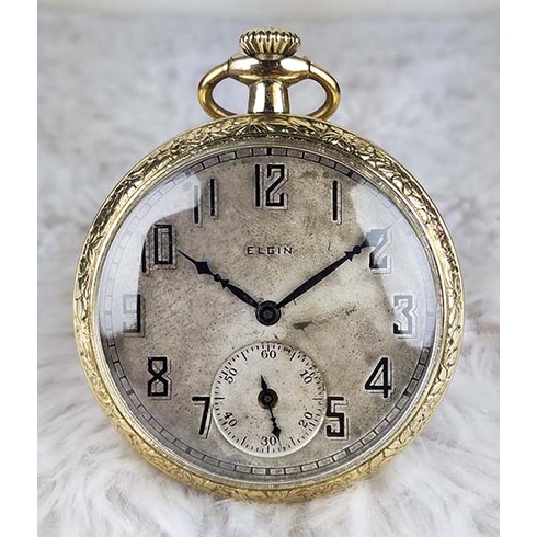 221920-ELGIN Pocket Watch ระบบไขลาน