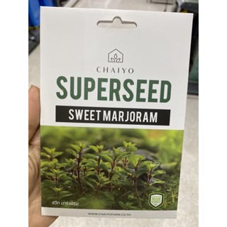 เมล็ดพันธุ์ สวีท มาร์จอแรม ( Sweet Marjoram Seed ) บรรจุ 380 เมล็ด