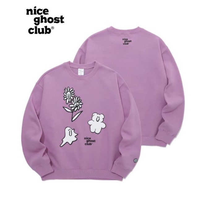 (พร้อมส่ง) แท้💯 Nice ghost club — Ghost Friends Sweatshirts