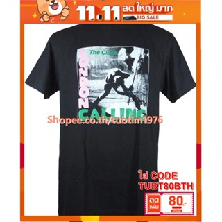 เสื้อวง THE CLASH เสื้อวงดนตรีร็อค เดธเมทัล เสื้อวินเทจ เดอะแคลช CLS255