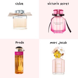 (น้ำหอมแบ่งขาย) รวมทุกกลิ่นของ Chloe, Victoria Secret, Prada,Marc Jacob