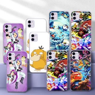 เคสโทรศัพท์มือถือแบบนิ่ม TPU ใส ลายการ์ตูนโปเกม่อนน่ารัก ERT88 สําหรับ Samsung A01 EU A02 M02 A02S A03S A10 A10S A11 A12 A20 A30 A20S