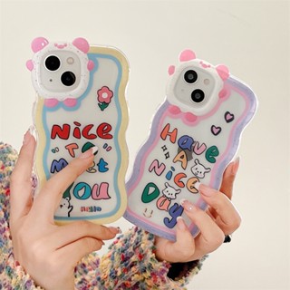 เคสโทรศัพท์มือถือ ลาย Have a nice day สําหรับ iPhone 14 13 12 11 pro max X XS XR 7 8 Plus