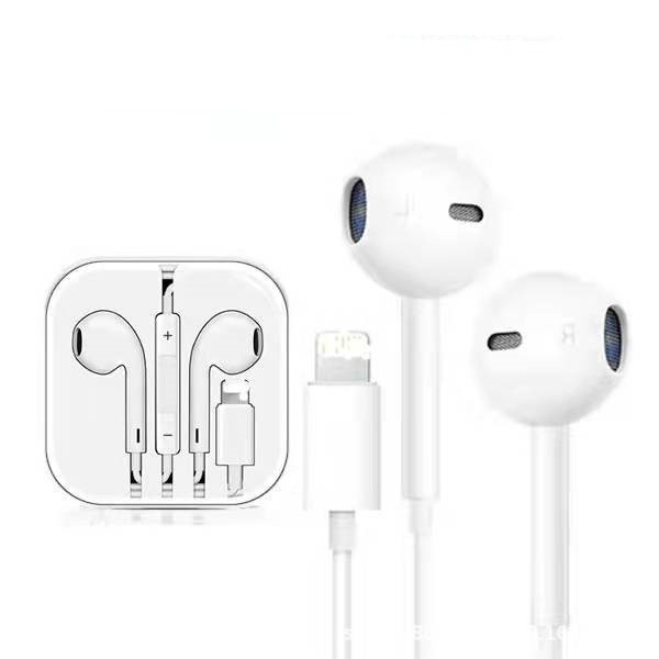 Newmine หูฟังสเตอริโอเบส แบบมีสาย ปรับระดับเสียงได้ พร้อมไมโครโฟน สําหรับ Iphone Type-C Android
