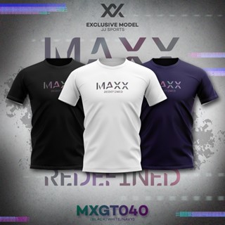 Maxx เสื้อยืดลําลอง แขนสั้น พิมพ์ลายกราฟฟิค MXGT040 (3 สี) ของแท้ สําหรับเล่นกีฬากลางแจ้ง