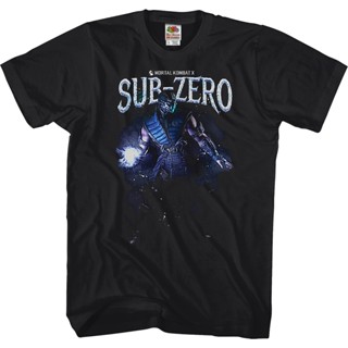 Sub-Zero Mortal Kombat X T-Shirt Tee เสื้อยืด oversize