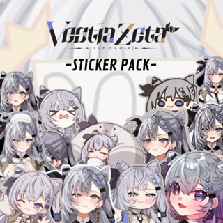 สติกเกอร์แพ็ก VESTIA ZETA Hololiveid (กันน้ํา) 20 ชิ้น