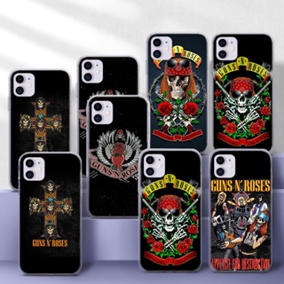 เคสโทรศัพท์มือถือ TPU ใส แบบนิ่ม ลาย ERT124 guns n roses สําหรับ Redmi 9 POWER 10 10A 10C K40 Poco M4 Pro A3