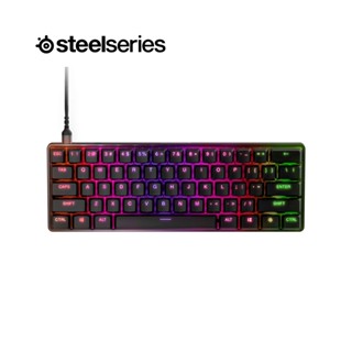 SteelSeries Apex 9 Mini Mechanical Gaming Keyboard คีย์บอร์ดเกมมิ่งแมคคานิคอลรองรับ Hot-Swap รับประกันสินค้า 1 ปี