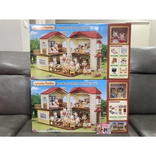 Sylvanian Red Roof Country Home Gift Set มือ 1 บ้านหลังใหญ่ บ้าน บ้านตุ๊กตา มีตุ๊กตา กระรอก กระต่าย โซฟา เฟอร์นิเจอร์