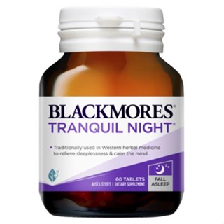 Blackmores Tranquil Night Sleep Support Vitamin 60 Tablets