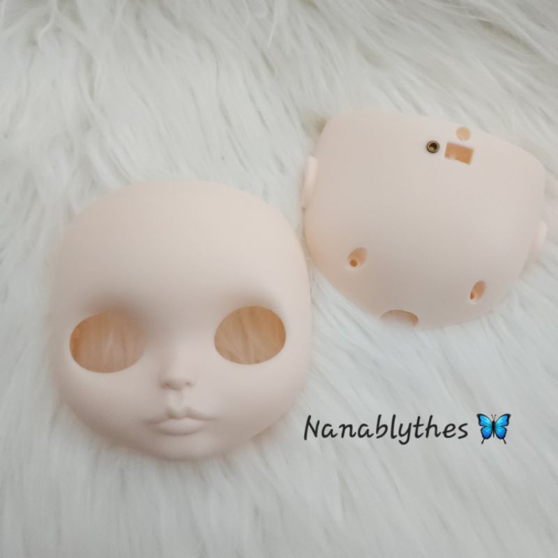 🦋พร้อมส่ง🦋เพลตหน้าตุ๊กตาบลายธ์คัสตอมแล้ว เหลาปาก จมูก รับทำตามแบบของลูกค้าได้