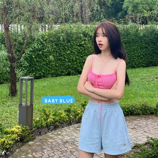 🌈 MINI SHORT PANTS กางเกงขาสั้นเอวสูง ไม่รั้งเป้า แมทช์ง่าย ใส่ได้ทุกวัน สินค้าพร้อมส่ง✨🌻
