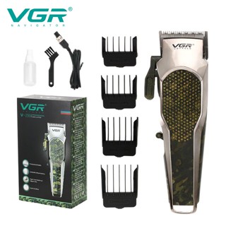 Vgr ใหม่ ปัตตาเลี่ยนไฟฟ้า พลังงานสูง ใบมีดปรับได้ สําหรับร้านทําผม