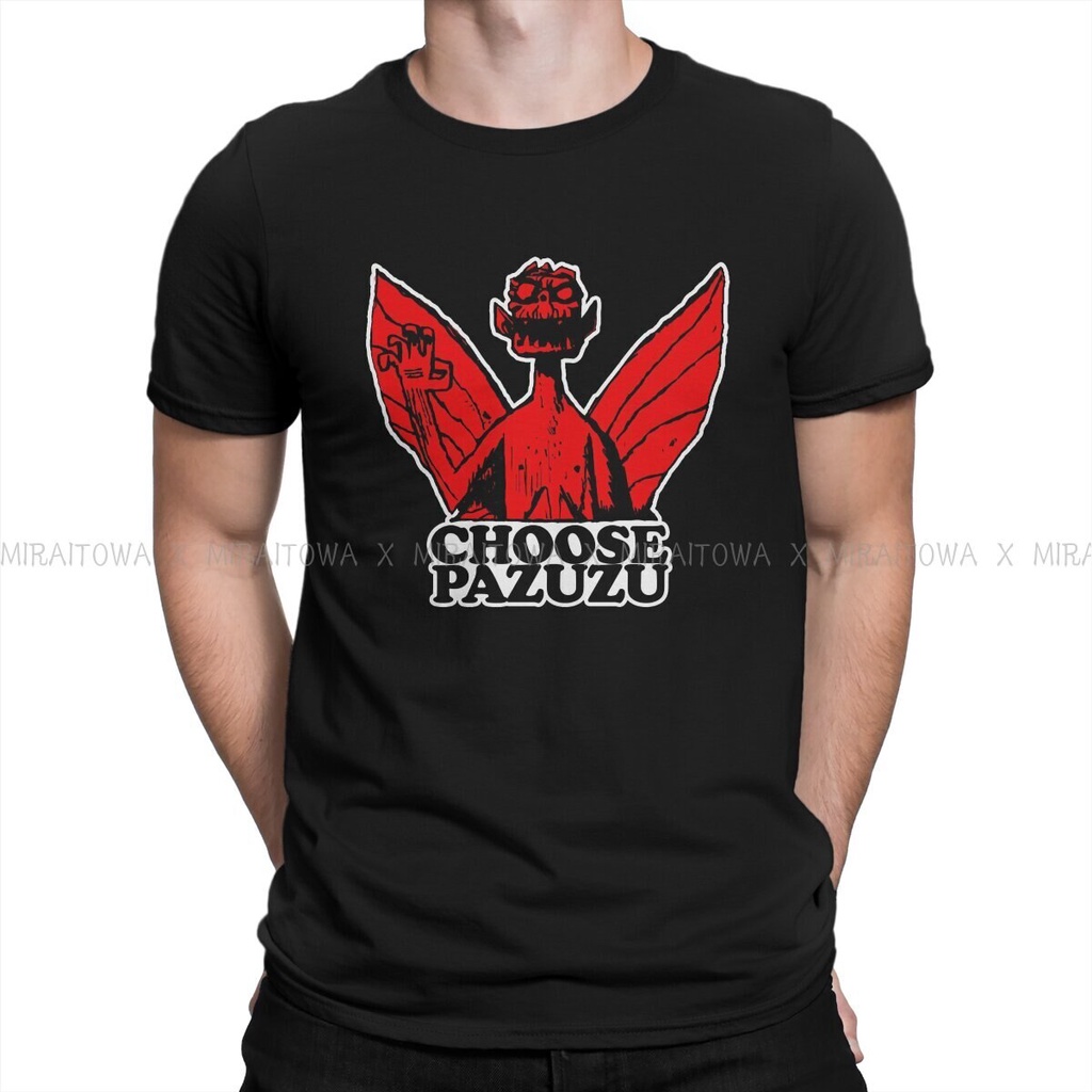 สีแดง pazuzu man & 39;s tshirt กอริลลาz virtual band o คอเสื้อยืดผ้าฝ้าย 100% ตลกคุณภาพสูงวันเกิดเสื