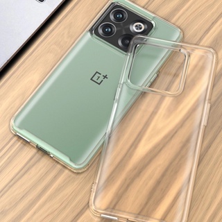 สําหรับ OnePlus 10T / 10 Pro 5G ไฮบริด ใส ป้องกันการเคาะ TPU และ PC เคลือบ ถุงลมนิรภัย เคสกันกระแทก