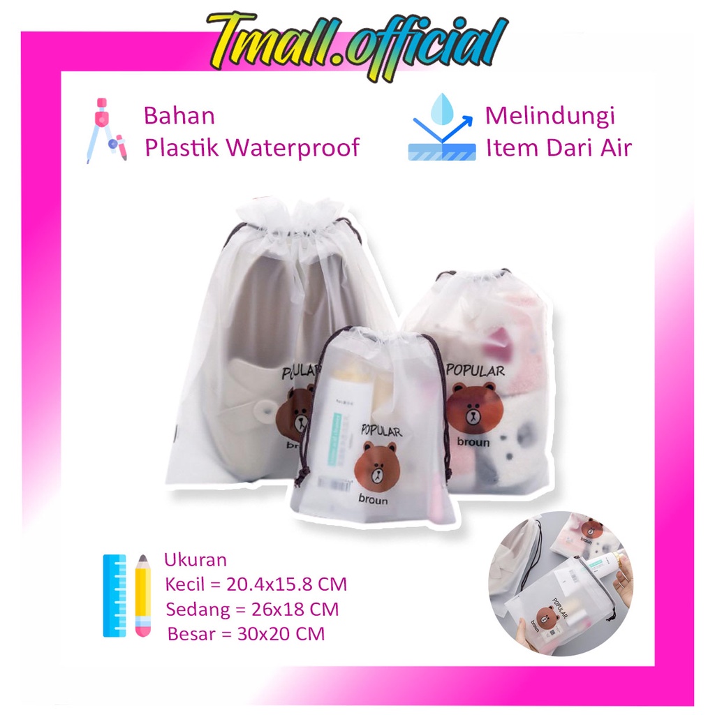 ❄ TMALL TMALL TMALL TMALL ❄ กระเป๋าเดินทางอเนกประสงค์ ออแกไนเซอร์ กระเป๋าหูรูดเครื่องสําอางกันน้ํา R