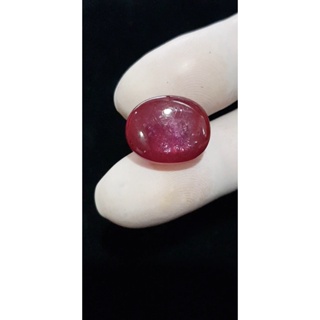 พลอย ทับทิม Ruby sapphire 33.88 กะรัต (Cts.) พลอยแท้ อัญมณีมงคลประจําวันเกิด เครื่องประดับพลอย