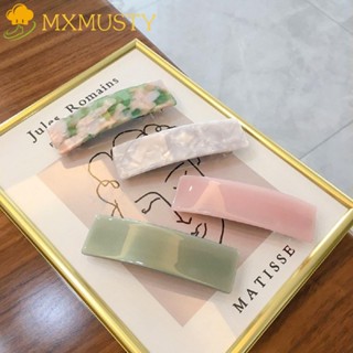 Mxmusty กิ๊บติดผมลายดอกไม้สําหรับผู้หญิง