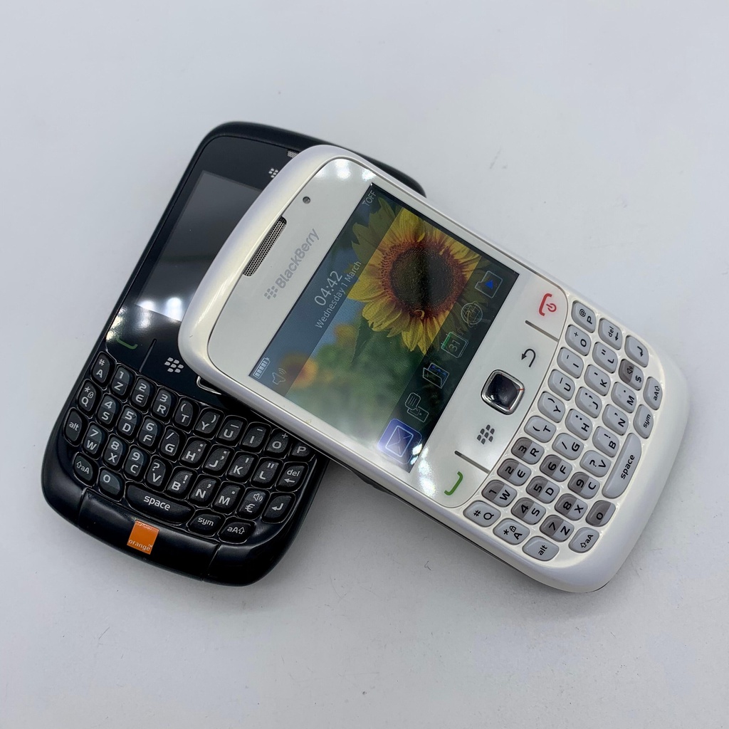 OEM ยี่ห้อ Blackberry Curve 8520 ปลดล็อก GSM คีย์บอร์ด Trackpad Mobile Bar โทรศัพท์มือถือ