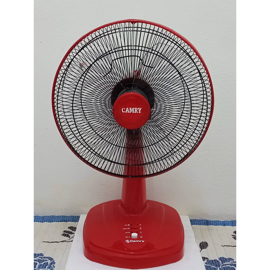 พัดลม Camry 16นิ้ว ตั้งโต๊ะและสไลด์ รุ่น SM-16-01/SMS-1601 รับประกันมอเตอร์1ปี