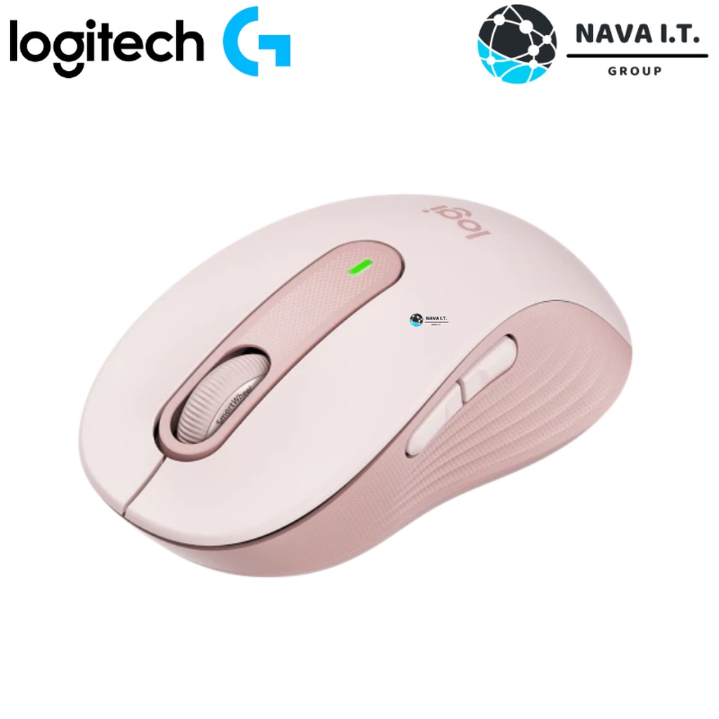🛵มีส่งด่วน💨 LOGITECH M650 SIGNATURE WIRELESS MOUSE เม้าส์ไร้สายเสียงคลิกเบา ประกัน 1ปี