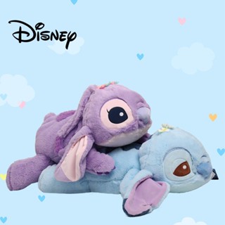 ของเล่นตุ๊กตาดิสนีย์ Stitch Angel น่ารัก แบบนิ่ม เหมาะกับของขวัญ สําหรับเด็กทุกวัย