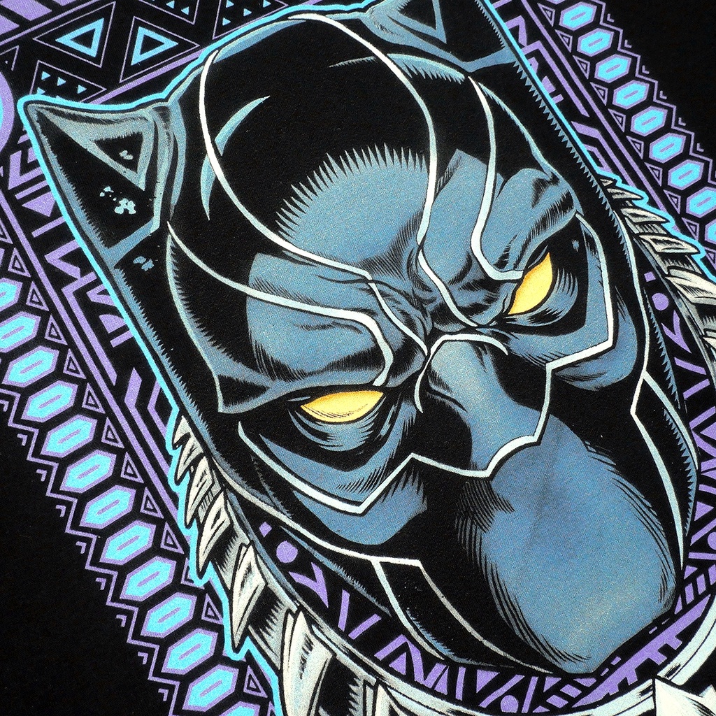 Power 7 Shop เสื้อยืดการ์ตูน มาร์เวล Black Panther รูปที่ 7