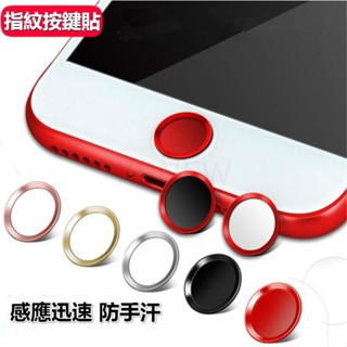 สติกเกอร์ติดปุ่มโฮมสแกนลายนิ้วมือ สําหรับ iPhone8 i7 iPhone6 ​​I7 i8 Plus แอปเปิ้ล