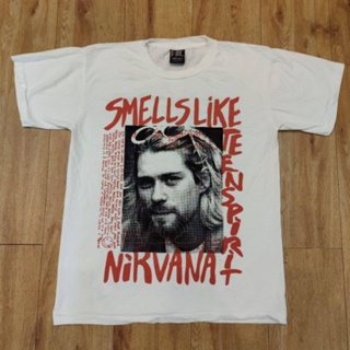 NIRVANA SMELLS LIKE TEEN SPIRIT เสื้อวง เสื้อทัวร์