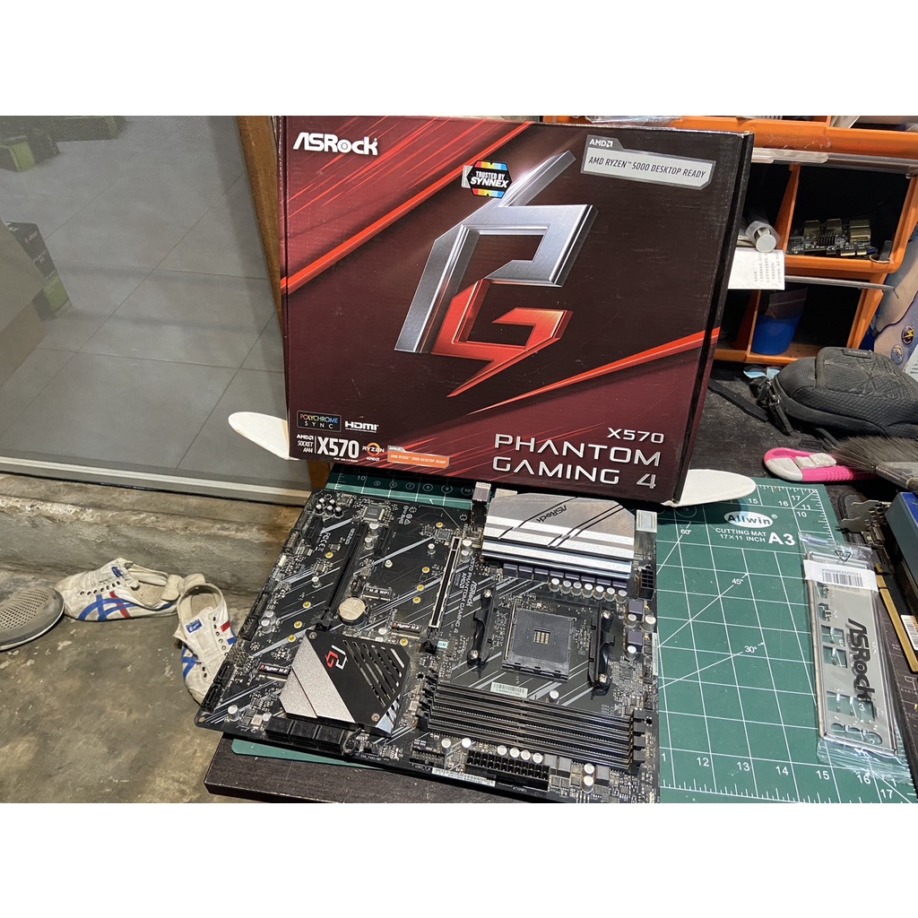 AM4 ASROCK X570 PHANTOM GAMING 4