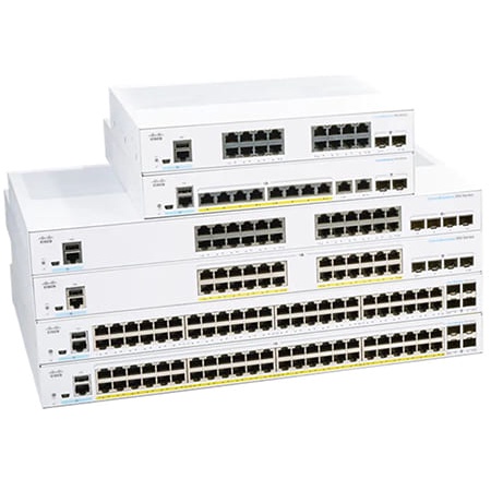 Cisco Business 250 Series Smart Switches: - CBS250-24T-4G-EU, CBS250-24P-4G-EU, CBS250-8FP-E-2G