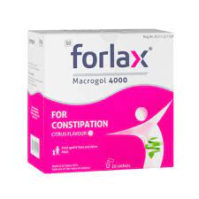 Forlax(macrogol 4000) แป้งสําหรับช่องปาก Solution 10G 1S [EXP:2/25]