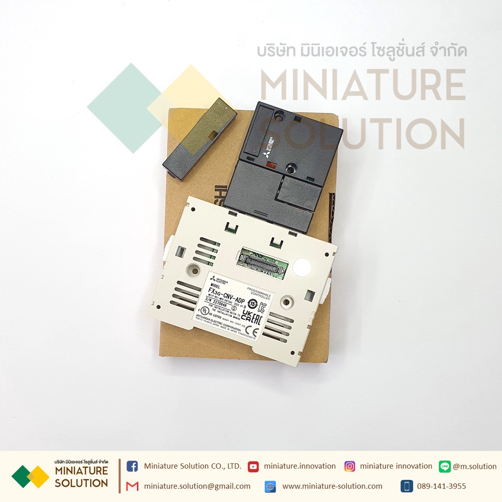 การ์ดขยาย FX3G PLC MITSUBISHI ตัวแปลงการ์ด/อะแดปเตอร์พิเศษ  (FX3G-CNV-ADP)