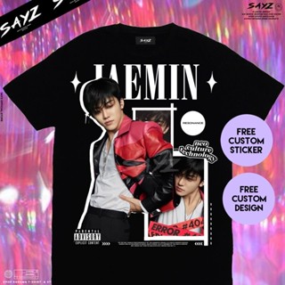 เสื้อยืดแฟชั่น Kaos Na Jaemin NCT U Resonance Pt2มาถึง Ver NCT DREAM Nctzen Kaos Kpop Kaos Custom KpopStreetwear ผู้ชาย