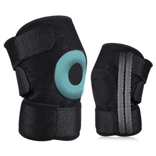 Knee support reinforced spring สนับพยุงหัวเข่าลดปวดเสริมสปิง 2 เส้น