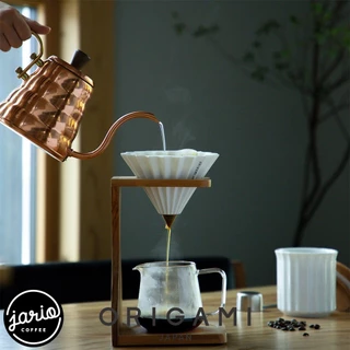 JARIO x ORIGAMI ดริปเปอร์เซรามิก (แท้จากญี่ปุ่น) ORIGAMI Ceramic Dripper