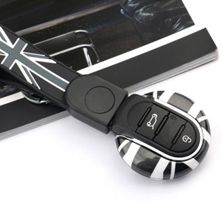 Jack Key Cover Case Chains Ring Silicone Key Buckle Clips Decoration Car Accessories For MINI Cooper JCW One S F54 F55 F