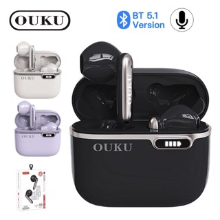 ของแท้👍🏻ใหม่!! OUKU UK04 หูฟังไร้สาย สำหรับ แอนดรอด์ /ไอโฟน แบตอึดใช้ได้นาน มีไฟ LED บอกสถานะแบต ของเเท้!!