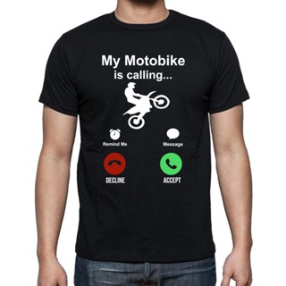 เสื้อยืดเด็กผช ตลก Dirtbike Motocross จะเรียกเสื้อยืดกราฟิกผ้าฝ้าย Streetwear ฮาราจูกุรถจักรยานยนต์เสื้อยืดบุรุษ Clothin