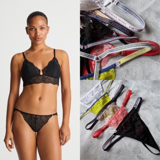 Victorias Secret Eyelash Lace Gstring Panty Thong CD VS G String ชุดชั้นในจีสตริง Victoria Secret CD Hot Cheeky Briefs กางเกงในจีสตริงลูกไม้ VS กางเกงชั้นใน CD Mini