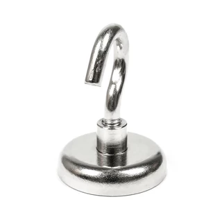 แม่เหล็กตะขอ แม่เหล็กห่วงกลม ตะขอแม่เหล็กแรงสูง ตะขอแขวนกุญแจ Hook Magnet แม่เหล็กแรงดูด สินค้าขายดี Hook Magnet