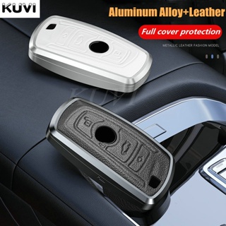 Alloy Leather Car Key Case Cover Key Bag For Bmw F20 F30 G20 f31 F34 F10 G30 F11 X3 F25 X4 I3 M3 M4 1 3 5 Series Accesso