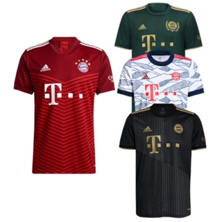 เสื้อกีฬาแขนสั้น ลายทีมชาติฟุตบอล Bayern 21-2022 ทีมเหย้า 3rd ทีมเหย้า สําหรับผู้ชาย