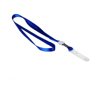 Deli 5764 Name Badge Lanyard สายคล้องคอ สายเชือกคล้องคอ สายคล้องบัตร แพ็ค 20 เส้น