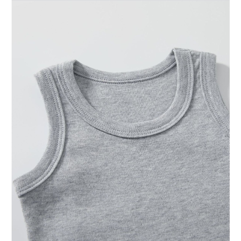 ชุดรอมเปอร์ แขนกุด ผ้าฝ้าย พร้อมก้น สําหรับเด็กทารกผู้ชาย และเด็กผู้หญิง - รูปที่ 3