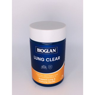 วิตามินบำรุงปอด ล้างสารพิษปอด Bioglan Lung Clear เคลียร์ปอด สมุนไพรบำรุงปอด Lung Health Support