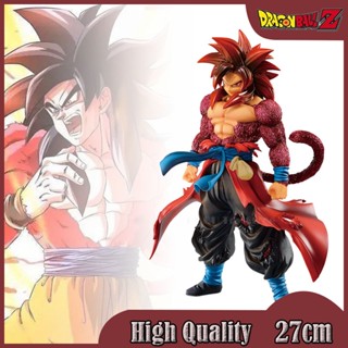 โมเดลฟิกเกอร์ PVC อนิเมะดราก้อนบอล Ssj4 Goku Super Saiyan Son Goku