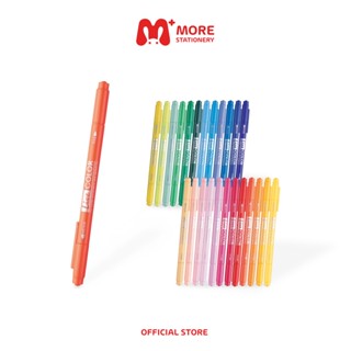 Monami (โมนามิ) ปากกาสีน้ำ 2 หัว รุ่น Live Color ไลฟ์ คัลเลอร์